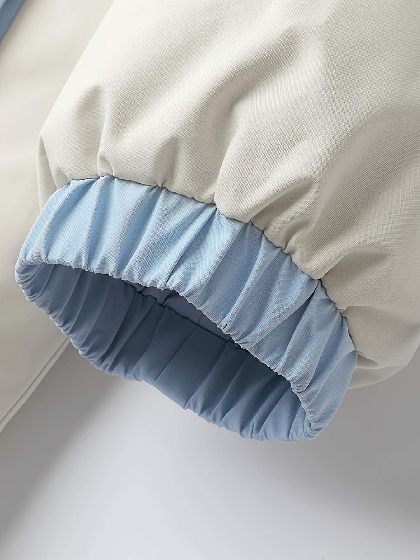 Men'S Double-Sided Winter Jacket - Thickened Stand Collar, Zip-Up Casual Long Sleeve Coat with "MADEASURABLE" & "I CONUT" Branding, Black & White, Regular Fit for Autumn & Winter, Autumn Outerwear, Bold Lettering, Durable Fab