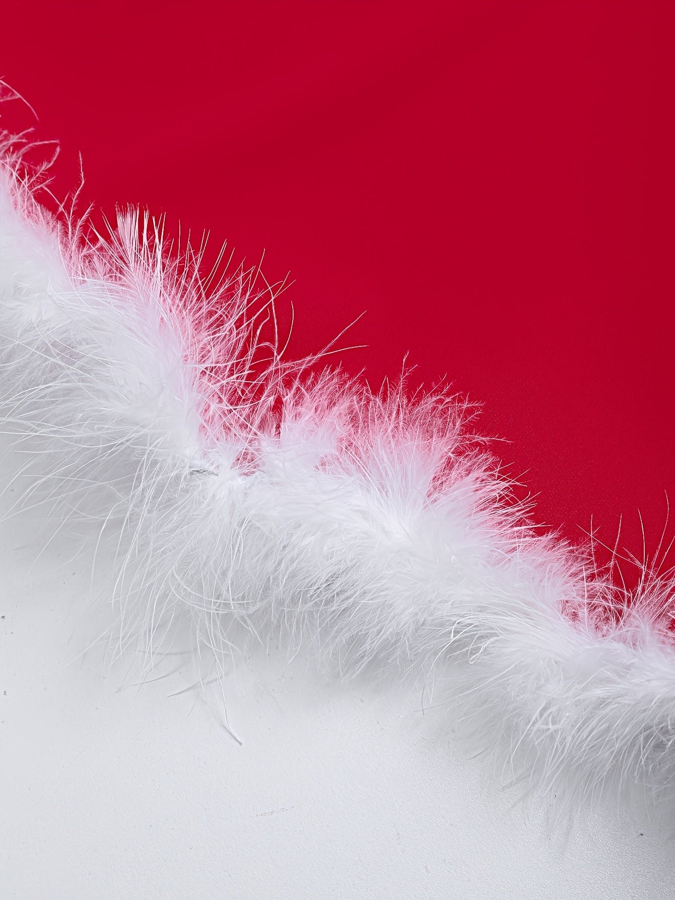 2025 New Christmas Party Event Gathering Date Plush Trim Sweet Sexy Women's Skirt Set