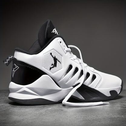 Breathable Men's Sports Basketball Shoes - Lightweight Non-Slip Sneakers for Running, Walking, and Training Couple Style Large Size Athletic Footwear Spring Summer Vacation Gift - ayq