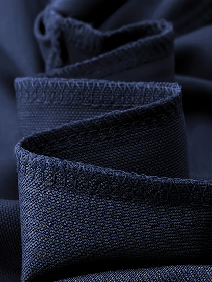 A Breathable And Fitted Golf Shirt, Men'S Casual V-Neck Short-Sleeve T-Shirt, Summer Men'S Apparel - ayq