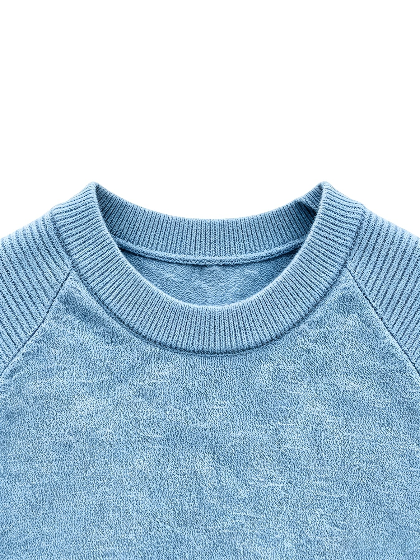 Men's Casual Lightweight Knit Short Sleeve Crew Neck Sweater