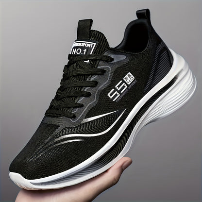 Men'S Breathable Mesh Casual Sports Shoes for Spring And Summer, Soft-Soled Non-Slip Shock-Absorbing Running Shoes for Students - Oversized Tennis Casual Walking Fitness Hiking Shoes - The Perfect Athletic Footwear for Outdoo