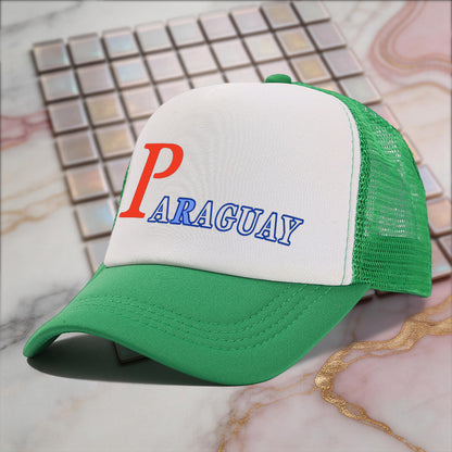 Unisex Lightweight Casual Paraguayan Map Print Hat