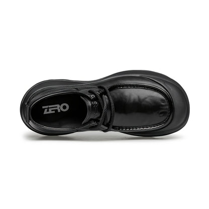 Men's Vintage Leather Casual Shoes with Lightweight Cushioning