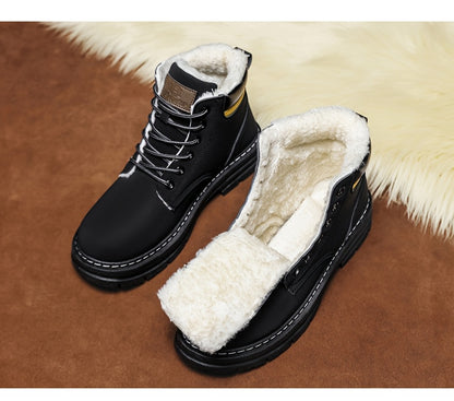 Plus Size Men's Snow Boots, -Lined Warm Shoes,Walking Boots, Winter Shoes Men, Snowboard Boots, Mens Hiking Boots, Mens Winter Shoe, Warm Shoes for Men, Mens Boots for Winter,Cold Weather Boots, Stylish Winter Footwear, Warm