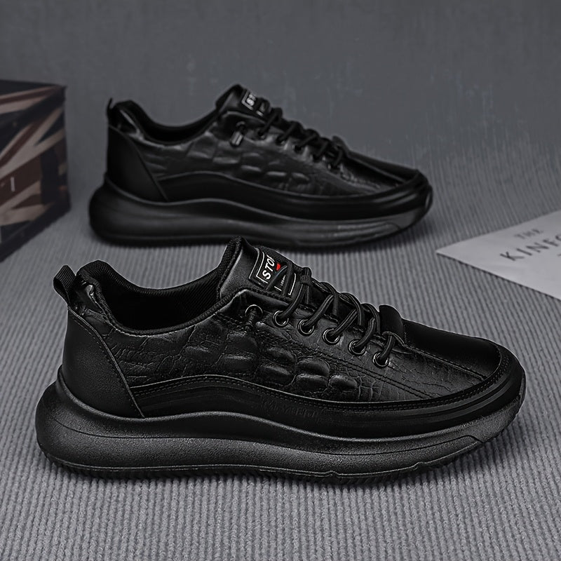 [sneakers] 2025 Men'S New Spring And Autumn Fashion Versatile Soft-Soled Casual Shoes Trendy Outdoor Sports Skate Shoes - ayq