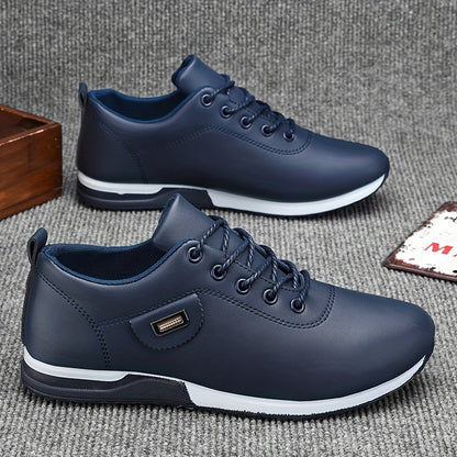 Men's All-Season Business Casual Lace-Up Shoes, Large Size
