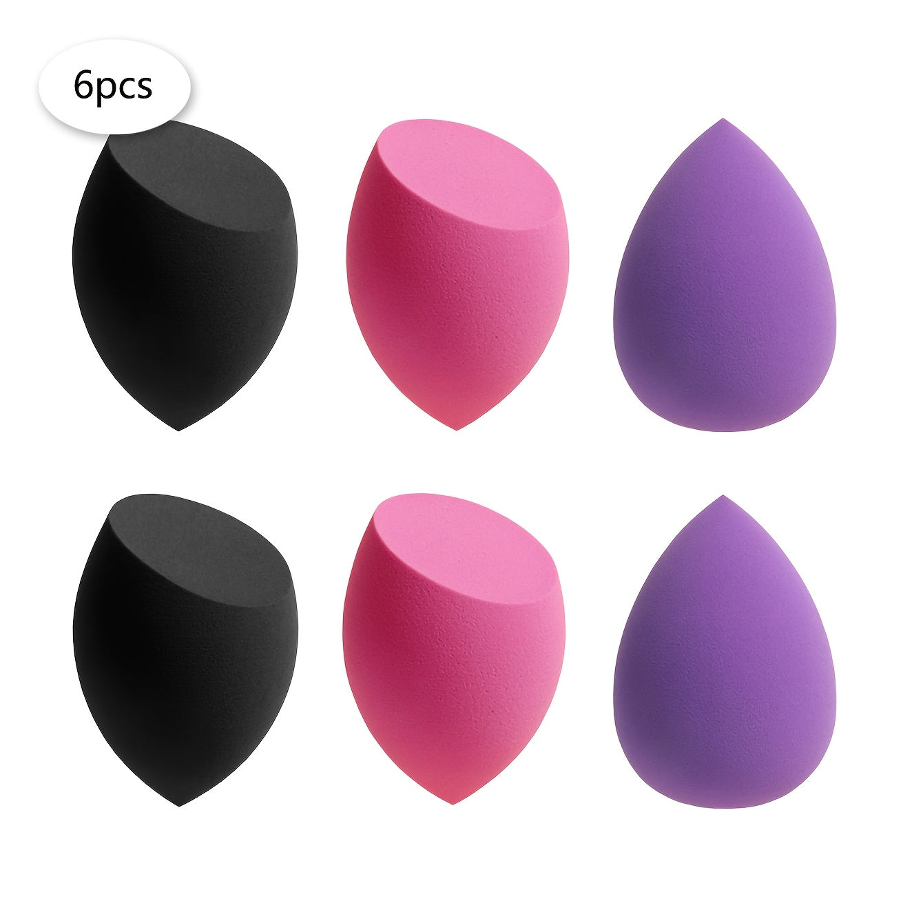 Medium Professional Makeup Sponges - Soft, Latex-Free Applicators