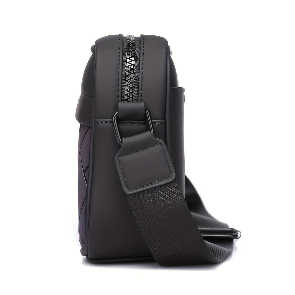 Men's Crossbody Bag with Adjustable Strap - Sleek Minimalist Purse, Spacious Interior for Everyday Commute, Formal  Casual Outings - Durable Crossbody Backpack for Men