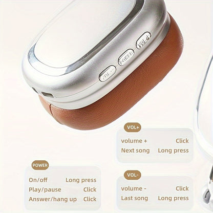 K8 Wireless Foldable Over-Ear Headphones for Adults