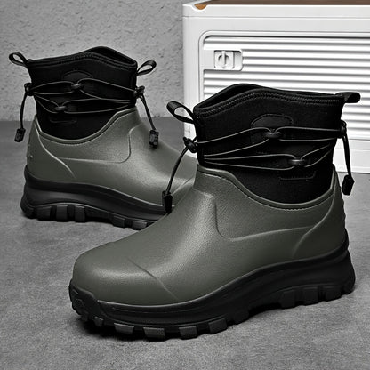 Unisex Waterproof High Top Boots with Durable EVA Sole