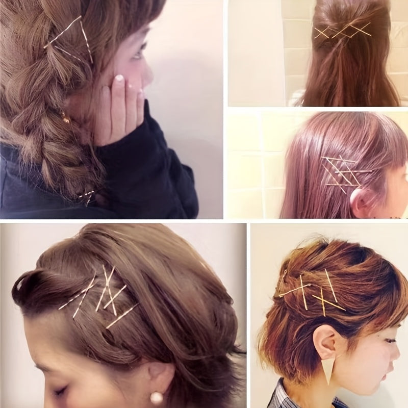 Wavy Alloy Hair Clips for Women - Elegant Styling Accessories