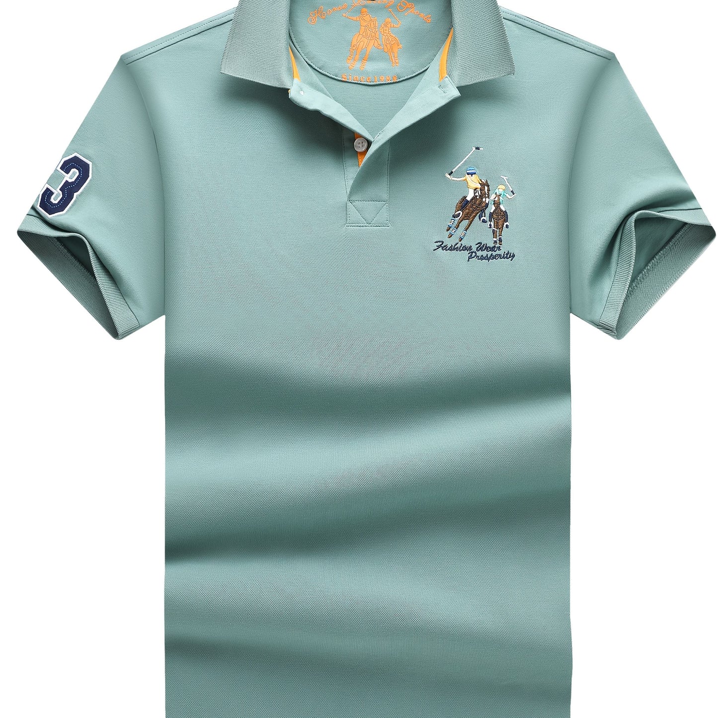 Men'S 95% Polo Shirt - ayq