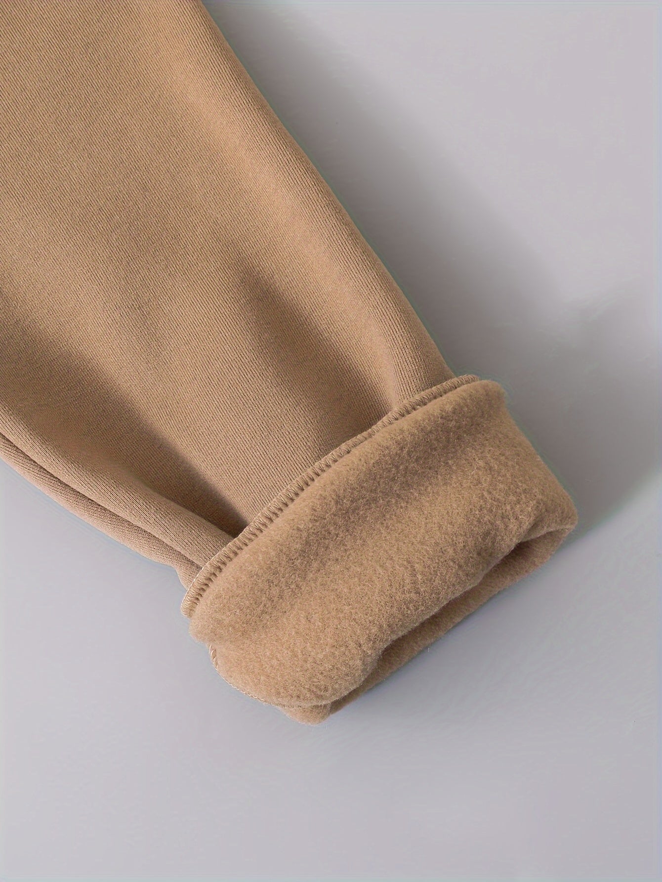 Casual Long Sleeve Hoodie & Joggers Warm Set, LOS ANGELES Letter Embossed Design, 2-piece Boys Co Ord Set For Winter Fall Daily And Outdoor Wear