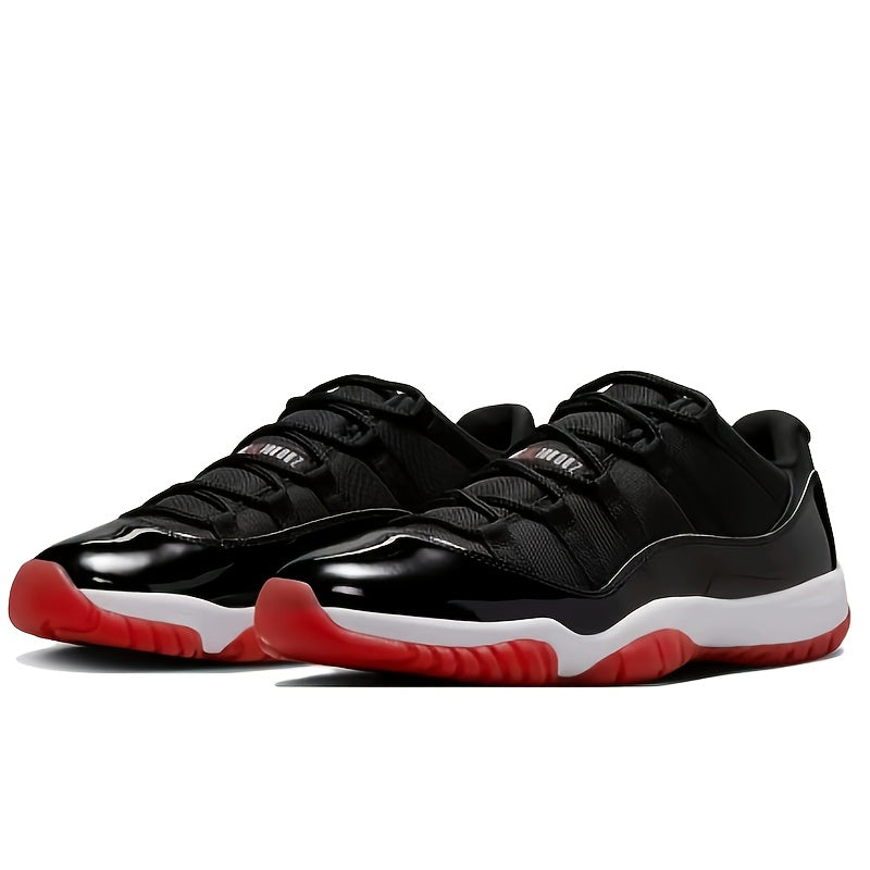 Nike Air Jordan 11 Low Bred Men's Retro Basketball Sneakers