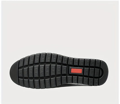 Men's Fuzz-lined Loafer Shoes, Comfy Non-slip Slip On Shoes, Men's Footwear, Fall And Winter