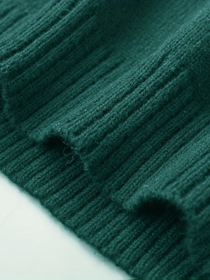 Men's Fashion Knit Sweater with Round Neck - Starry Pattern