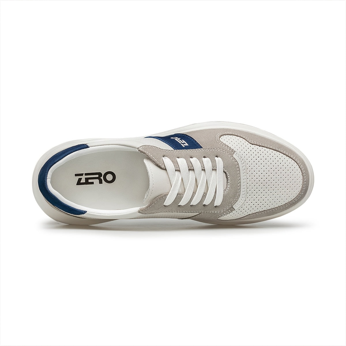 ZRO Zero Degree Men's Lightweight Breathable Leather Sneakers