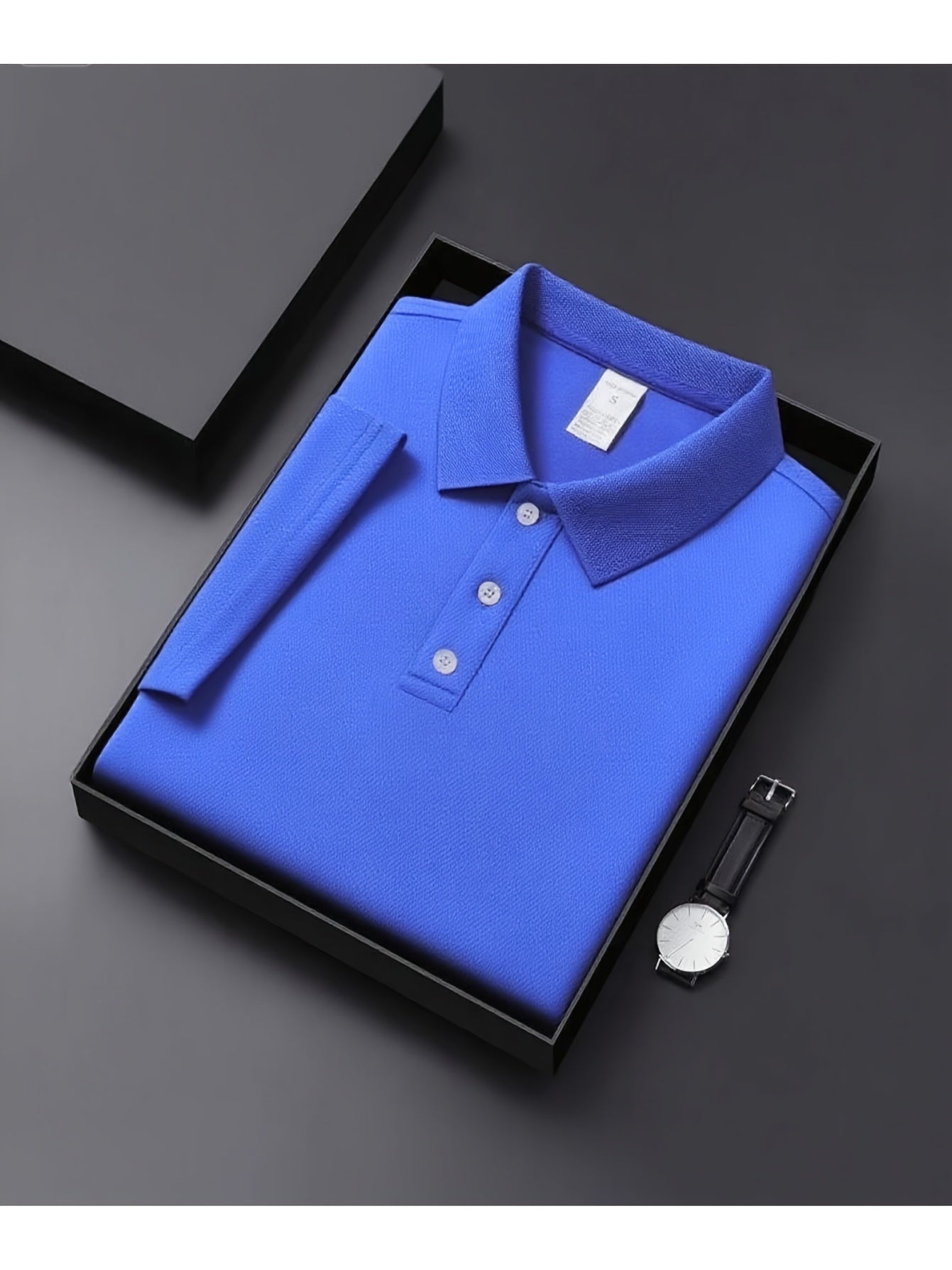Men's Summer Polo Shirts Custom Logo Short Sleeve Casual Tees