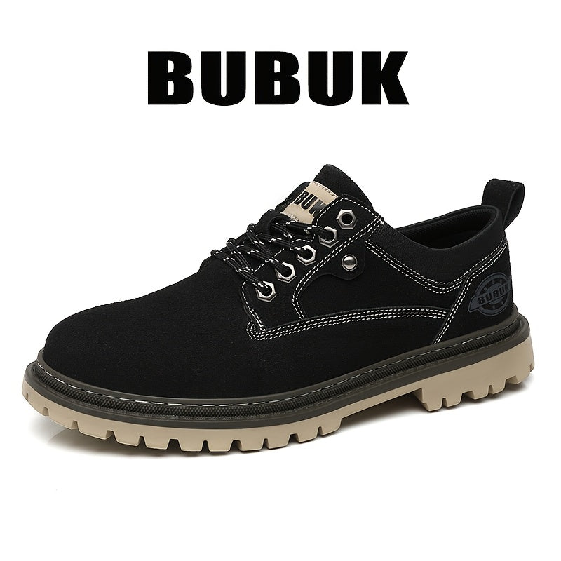 Men's Vintage British Style Casual Ankle High-Top Boots