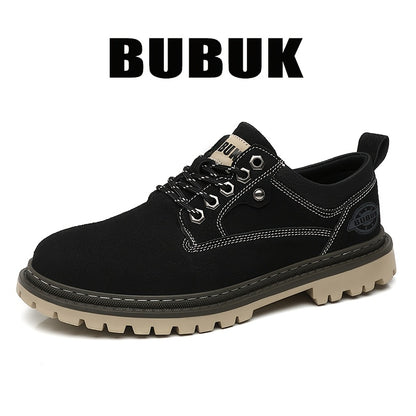 Men's Vintage British Style Casual Ankle High-Top Boots