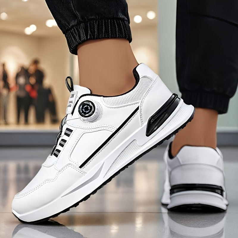 Plus-size Men's Road Running Shoes, Outdoor Walking Shoes, Cross-training Shoes, Trendy Sneakers, Versatile Casual Shoes, Student Low-top Skate Shoes for All Seasons: Spring, Summer, Autumn - ayq