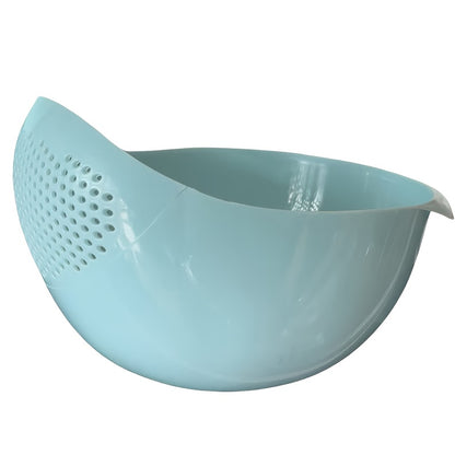 1/2/3pcs Storage Basket, Multifunctional Laundry Basket, Modern Food Drain Basket, Fruits, Vegetables, Rice And Grains, Kitchen Organizer And Storage Cabinet, Kitchen Accessories