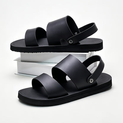 Men's Casual Double-Strap Sandals with Non-Slip Soft Sole