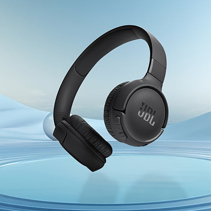 Ideal for Travel, Work, Home, And Gym, The JBL T520BT Wireless Headphones Feature Deep Bass, Long Battery Life, And a Comfortable Fit