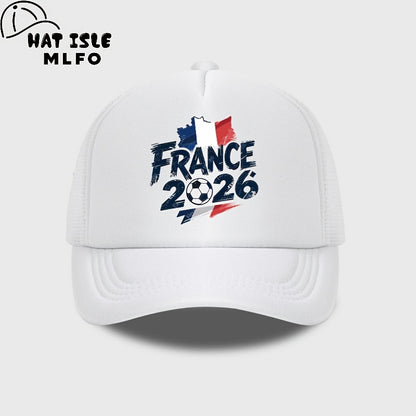 2026 France Football Printed Adjustable Baseball Cap