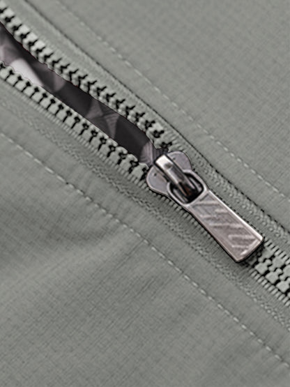 Men's Academic Jacket - Burgundy (Deep Red), Zip-Up Front Closure, Structured Non-Stretch Fabric, Zippered Pockets - Formal & Casual Outerwear for Office, Events, Everyday - Easy-Care Coat, Dressy Jacket, Houndstooth Pattern