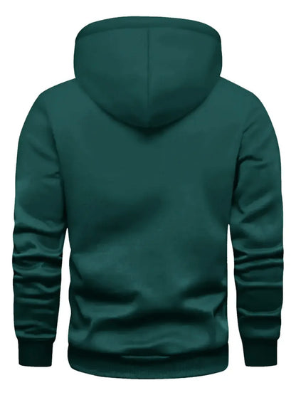 Men's Argentina Flag Hooded Sweatshirt - Casual Winter Pullover