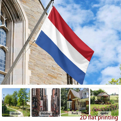 Dutch Flag Polyester Fan Support Flag for Sports & Events