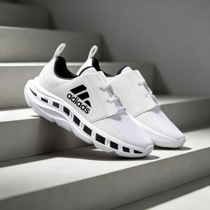 Lightweight Casual Sports Shoes with Cushioned Platform Sole