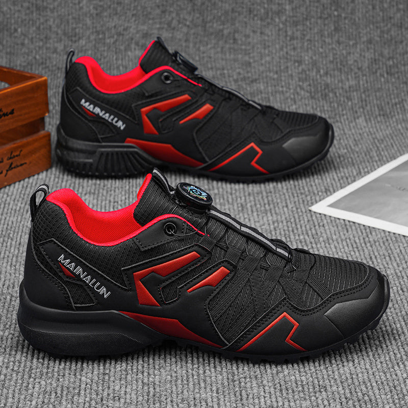 Men's Lightweight Trail Running Sneakers with Breathable Fabric