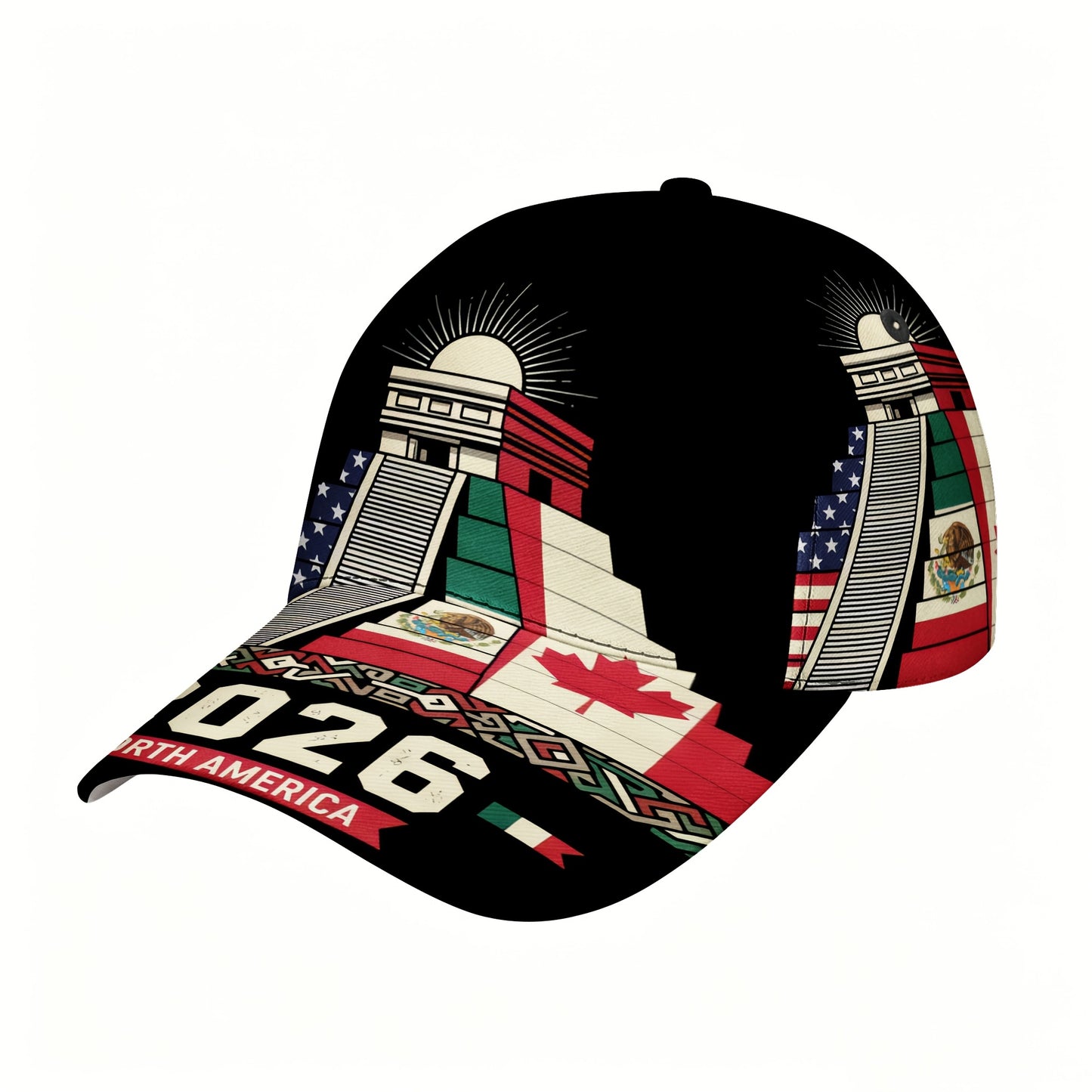 2026 FIFA World Cup Baseball Cap with Mascot Design