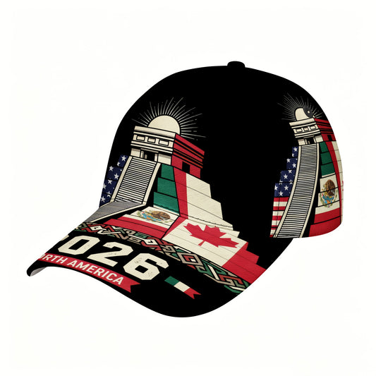 2026 FIFA World Cup Baseball Cap with Mascot Design