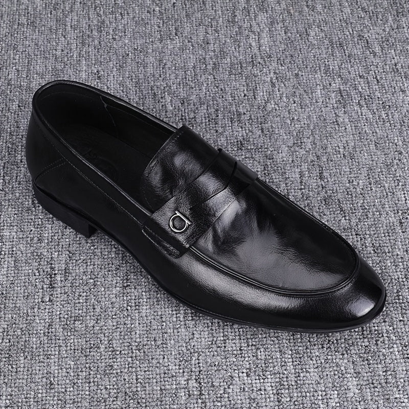 Men's Business Loafers with Metal Detail for Work & Travel