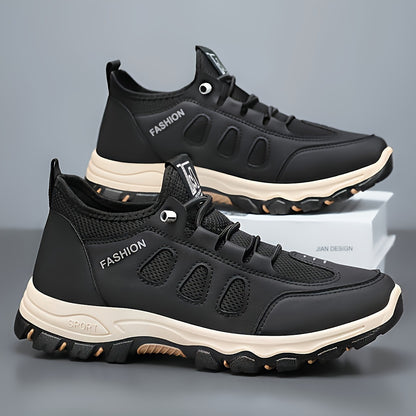 Men'S Spring/Fall Running Shoes, Casual Sports Lightweight Sneakers, Breathable Comfortable Casual Soft Sole Athletic Shoes