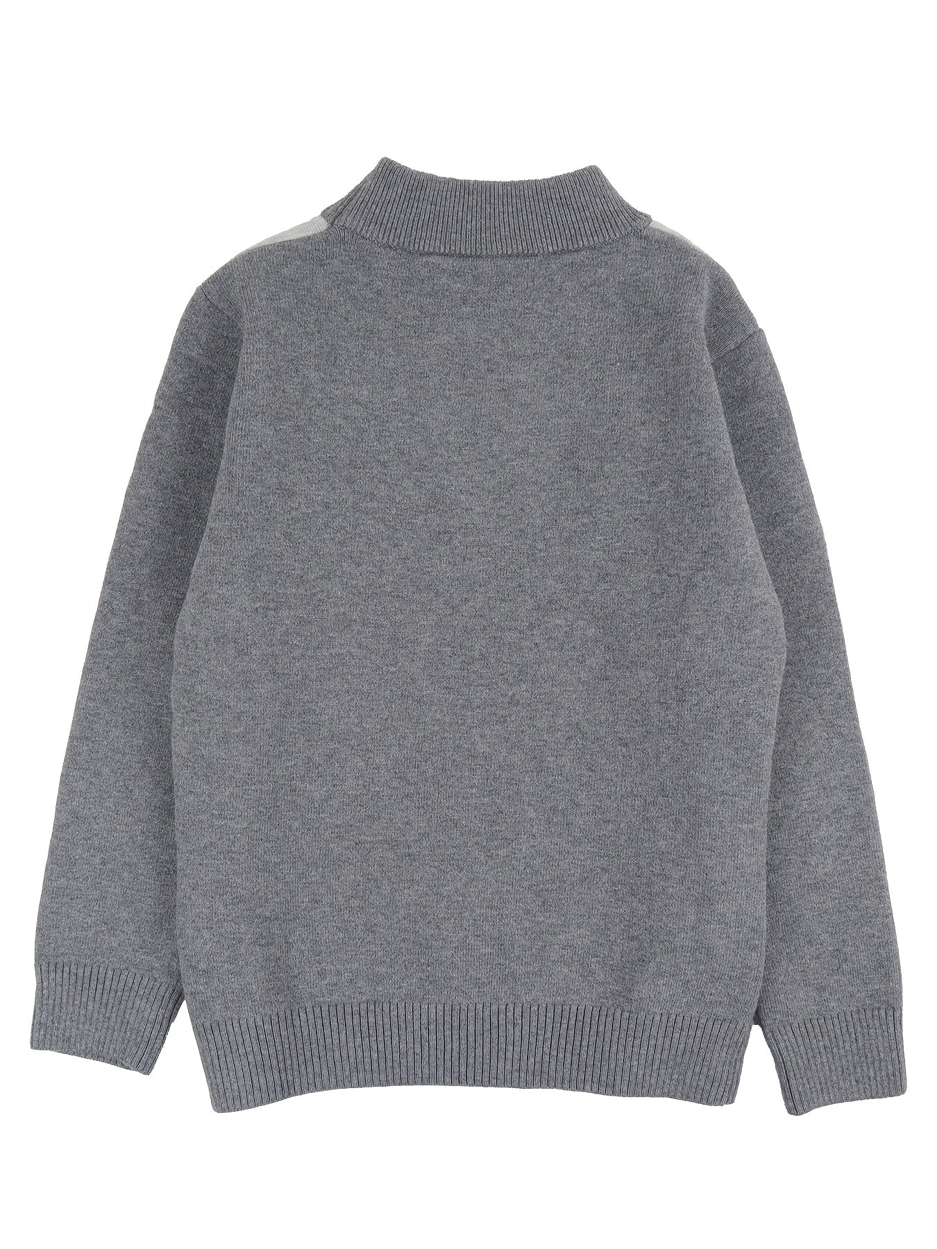 Boys' Thermal Cotton Base Layer with Letter Jacquard - Fall/Winter