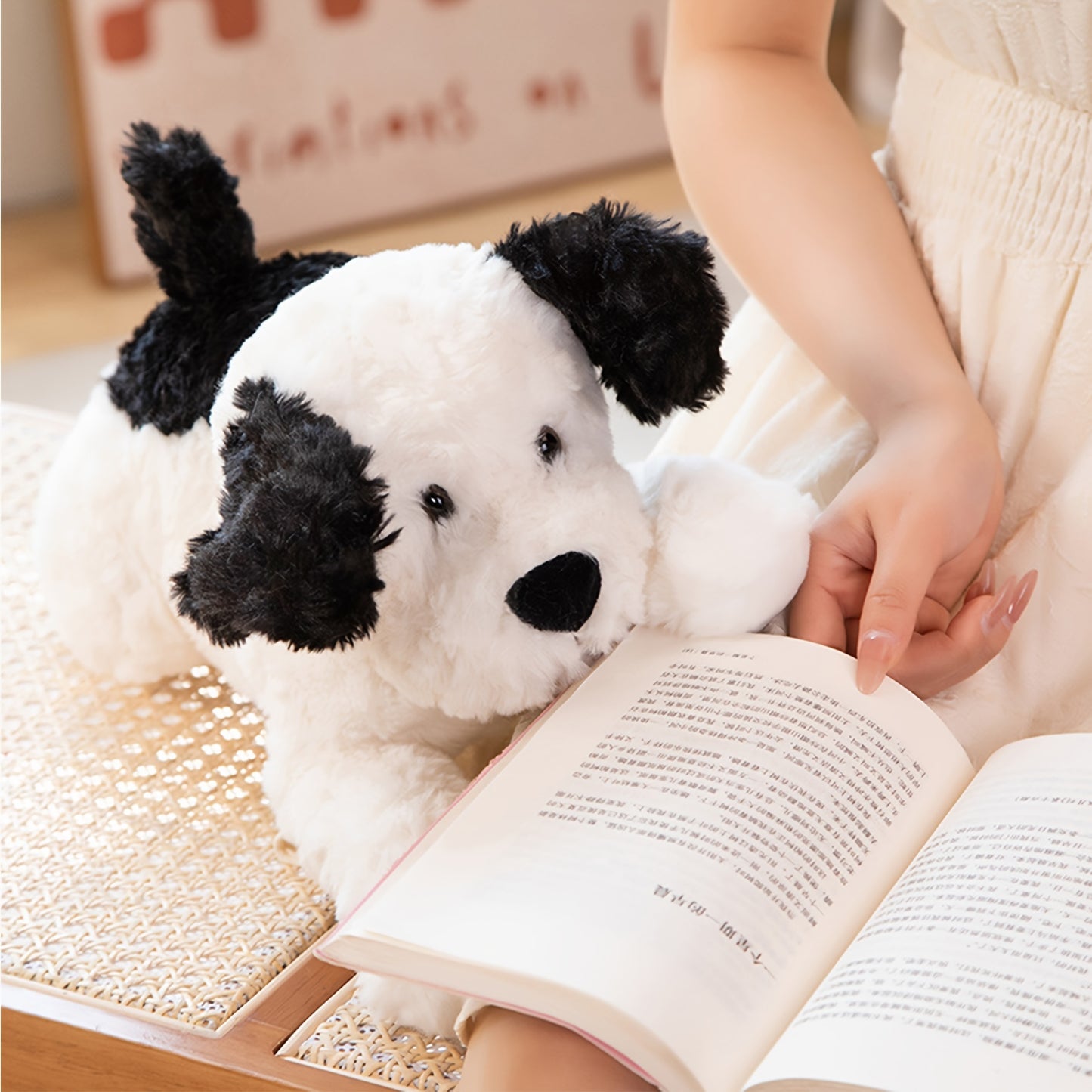 30cm/11.81in Adorable Kawaii Plush Dog Toy, Cuddly Cushion Toy for Boys and Girls, Perfect Gift for Halloween and Christmas