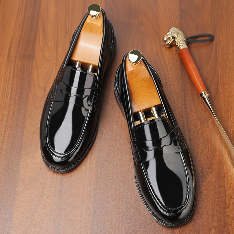 Men's Casual Business Loafers Lightweight Breathable Shoes