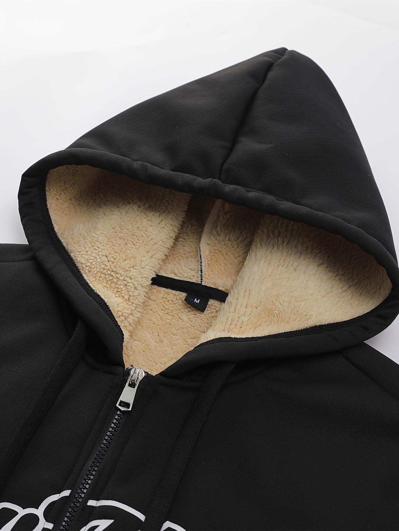 Men'S Cozy Fleece-Lined Hooded Jacket with "LA" Lettering - & Yellow Color Block, Zip-Up Casual Outerwear, Long Sleeves, Pockets, Perfect for Fall & Winter, Casual Winter Wear | Hooded Jacket | Zippered Jacket