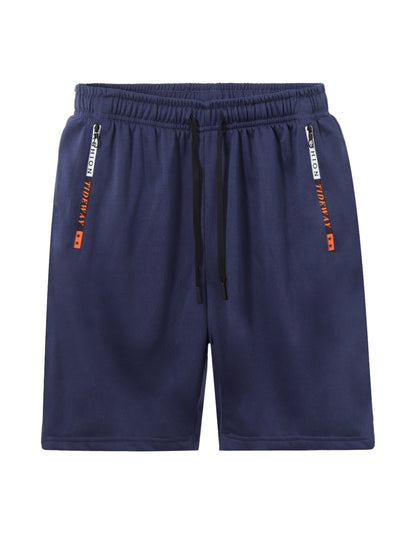 Men's Casual Outdoor Sports Shorts with Zippered Pockets