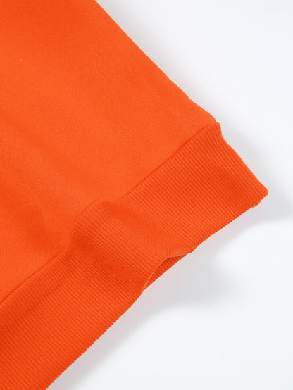 Women'S Glittery Snowman & Santa Hat Print Sweater - Winter Warmth with Red & Snowflakes, Round Neck Casual Sweater for Fall & Winter, Cozy Holiday Outfit For Christmas & New Year's, Christmas Sweater, Seasonal Fashion, Festi