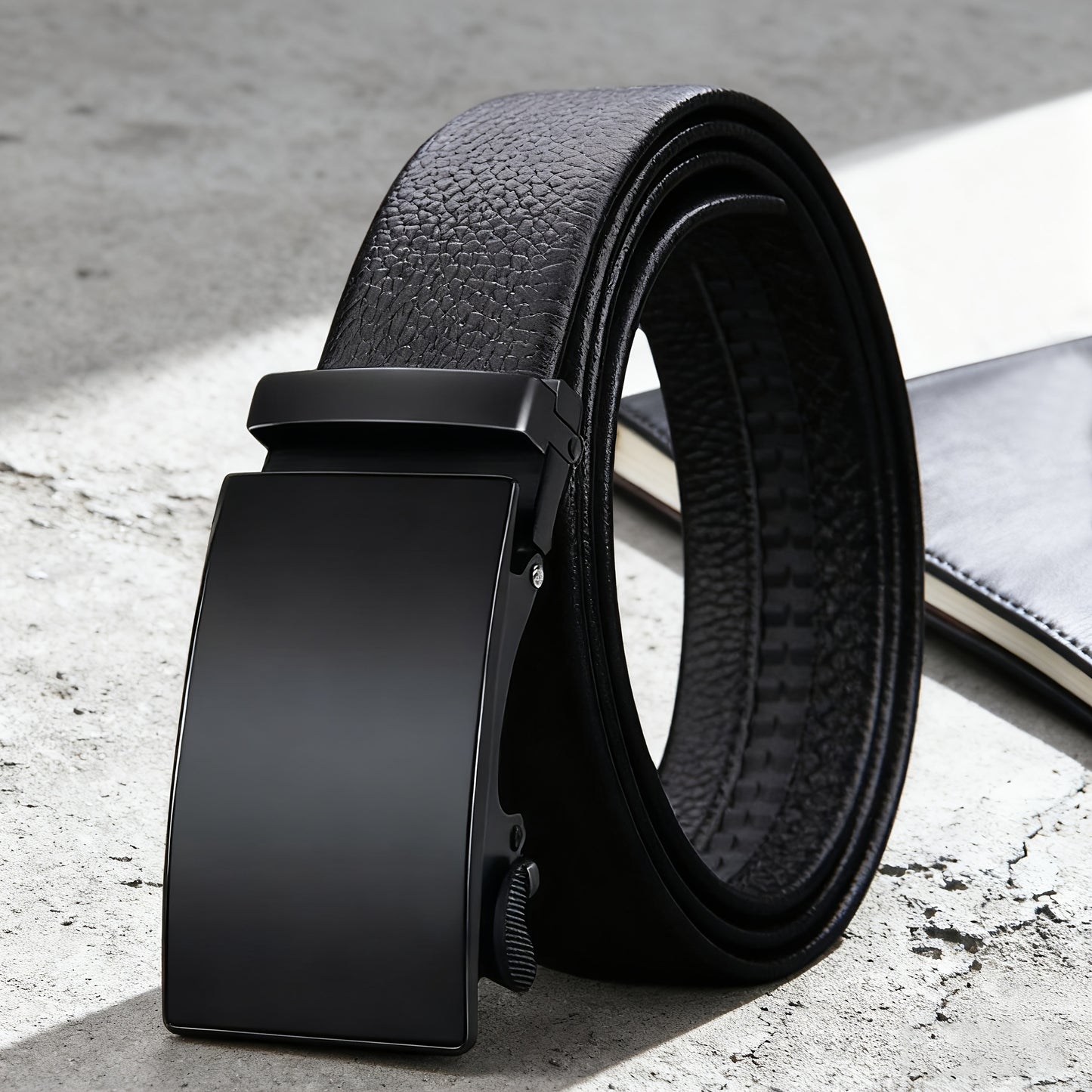 3pcs Men's Watch Wallet & Belt Set - Luxury Matching with Watch, Cash Holder & Belt - Elegant for Daily Wear, Business, Gifts - Complete Outfit Bundle (No Gift Box) - Ideal for Valentine's Day/Easter/Ramadan Gifts for