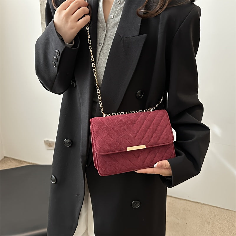 2025 Spring New Stylish Small Square Bag, Retro Fashion, Minimalist Niche Handbag for Women, Suitable for Commuting And Crossbody Use