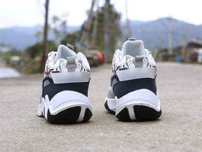 Men's High-Top Basketball Sneakers, Preppy Street Style, Solid Color with Cartoon  Stripes, All-Season Lace-Up Sports Shoes, Faux Upper, Fabric Inner, Rubber Sole, for Running, Hiking  Casual Wear, Outdoor Activities Shoes