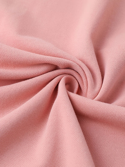 Men'S Short-Sleeve Polo Shirt with 95% And Embroidered Design - ayq