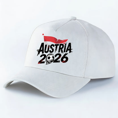 Unisex Austrian Theme Baseball Cap, Breathable Polyester Hat